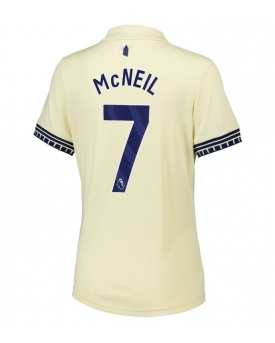 Billige Fotballdrakt Everton Dwight McNeil #7 Replika Bortedrakt Dame 2025-26 Kortermet Billige Fotballdrakt Everton Dwight McNeil #7 Replika Bortedrakt Dame 2025-26 Kortermet